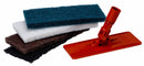 3M Orange Swivel Pad Holder, Length 9 in, Width 3 3/4 in, 1 EA - 6472