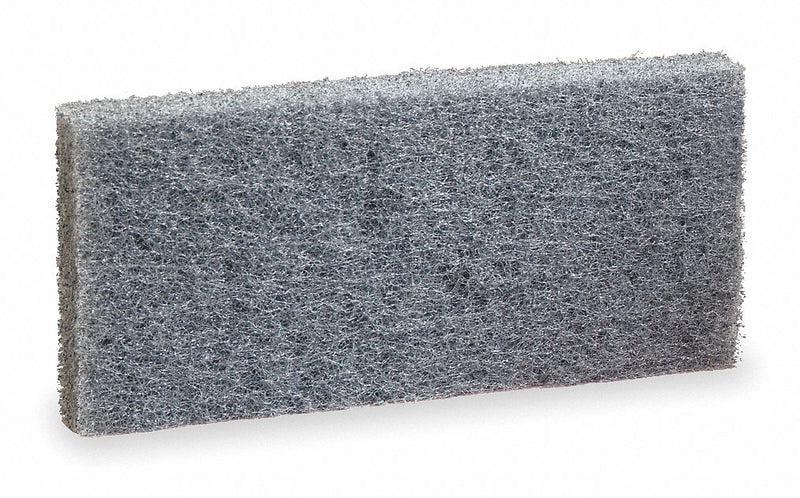 3M Blue Pad, Length 10 in, Width 4 39/64 in, 5 PK - 8242