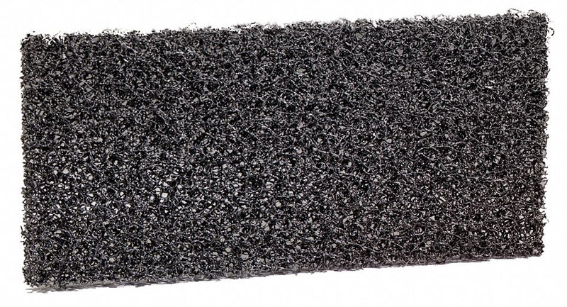 3M Black Pad, Length 10 in, Width 4 39/64 in, 10 PK - 8550