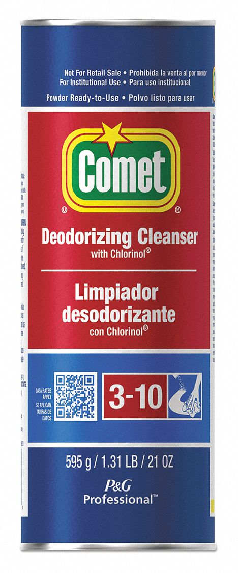 Comet Bathroom Cleaner, 21 oz. Cleaner Container Size, Non Aerosol Can Cleaner Container Type - PGC32987