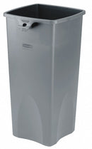 Rubbermaid FG356988GRAY - Trash Can Square 23 gal. Gray