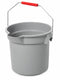 Rubbermaid Bucket, 3-1/2 gal., Gray - FG261400GRAY