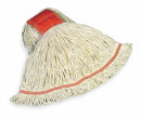 Rubbermaid Side Gate Cotton String Wet Mop Head, White - FGA25106WH00