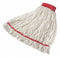 Rubbermaid Side Gate Cotton String Wet Mop Head, White - FGA25306WH00