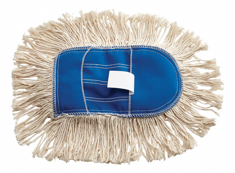 Rubbermaid Cotton Wedge Dust Mop, Length 12", Width 13-1/2", 1 EA - FGU13000WH00