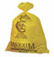 Top Brand Chemo Waste Bags, 14 gal., Polyethylene, Yellow, Biohazard Symbol, PK 100 - WYCB142233
