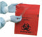 Top Brand Biohazard Bags, 1 gal, Polyethylene, Red, Biohazard, PK 100 - MRWB142324
