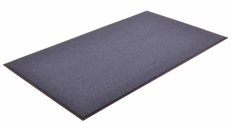 Notrax Indoor Entrance Mat, 6 ft L, 4 ft W, 5/16 in Thick, Rectangle, Blue - 141S0046BU