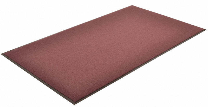 Notrax Indoor Entrance Runner, 8 ft L, 4 ft W, 5/16 in Thick, Rectangle, Burgundy - 141S0048BD