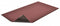 Notrax Indoor Entrance Runner, 8 ft L, 4 ft W, 5/16 in Thick, Rectangle, Burgundy - 141S0048BD