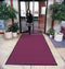Notrax Indoor Entrance Runner, 8 ft L, 4 ft W, 5/16 in Thick, Rectangle, Burgundy - 141S0048BD