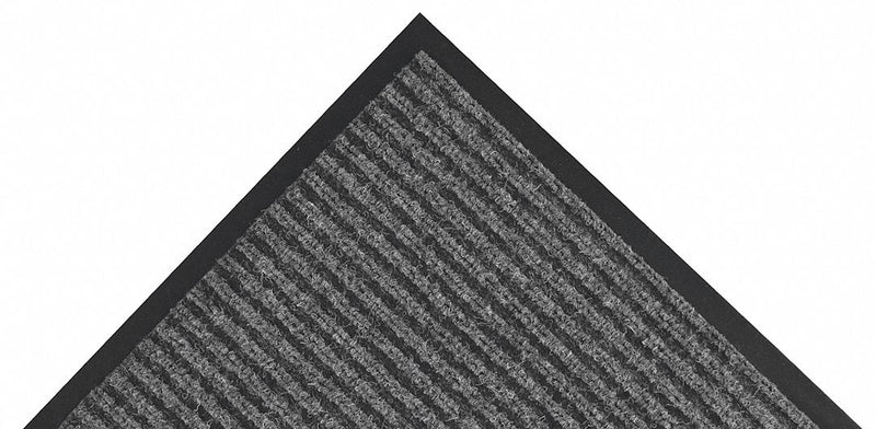 Notrax 117S0046CH - E9403 Carpeted Entrance Mat Charcoal 4ft.x6ft.