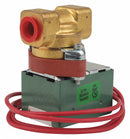 Redhat 120V AC Brass Solenoid Valve, Normally Closed, 1/4" Pipe Size - 8210B020