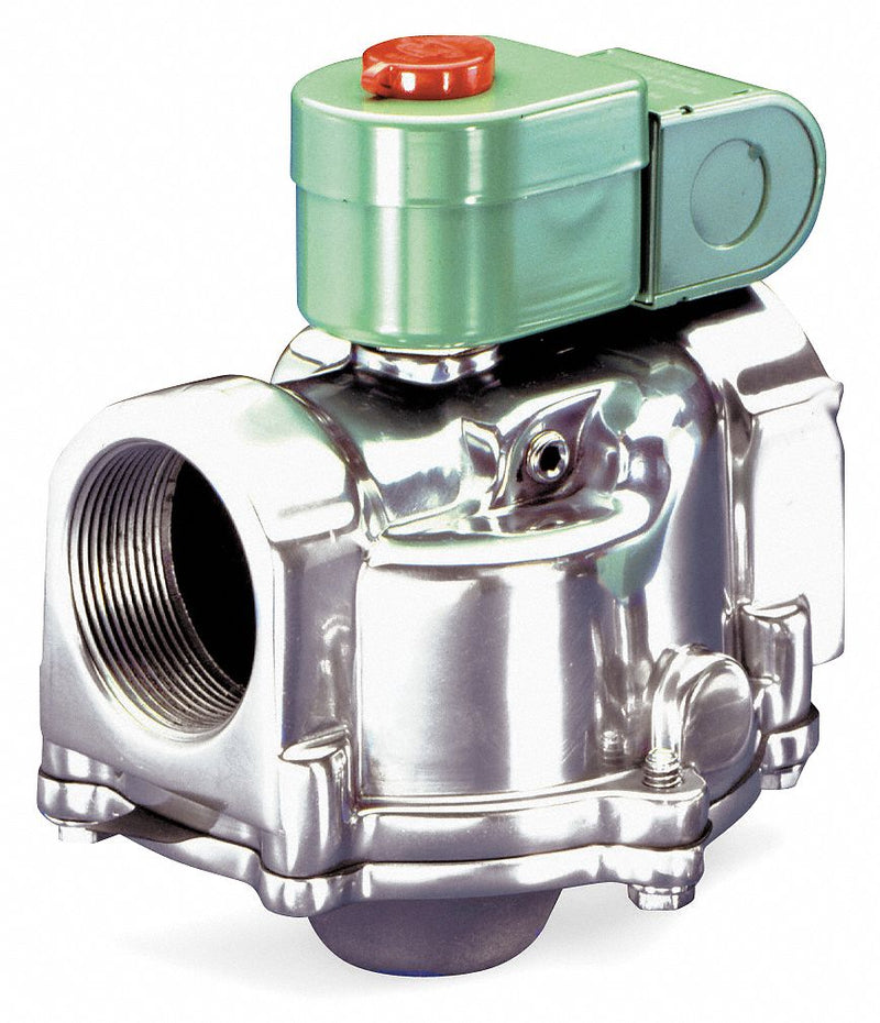 Redhat 2" Aluminum Fuel Gas Solenoid Valve with Test Port, Normally Open - JB8214083CSA