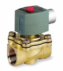 Redhat 120V AC Brass Solenoid Valve, Normally Closed, 3/4" Pipe Size - 8210G009V
