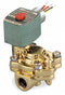 Redhat 120V AC Brass Slow Closing Solenoid Valve, Normally Closed, 3/8" Pipe Size - 8221G001