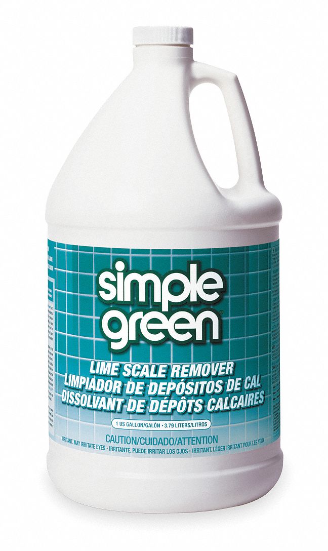 Simple Green Lime and Scale Remover, 1 gal. Cleaner Container Size, Jug Cleaner Container Type - 1710000650128