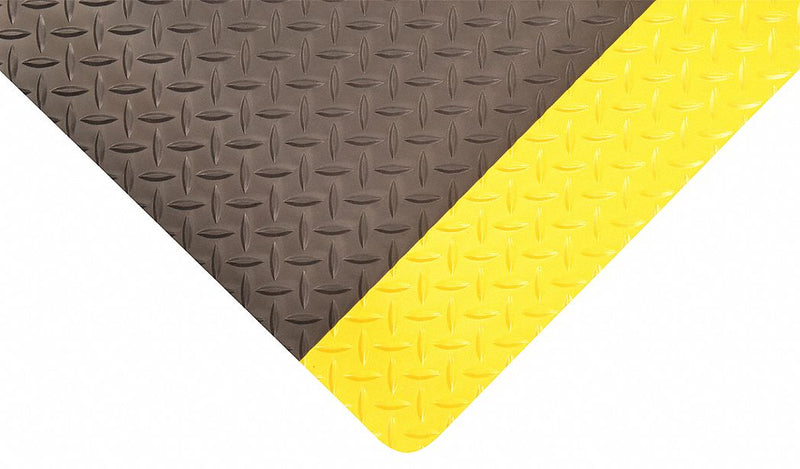 Condor Antifatigue Mat, Nitrile Rubber, 3 ft x 2 ft, 1 EA - 3VFR4