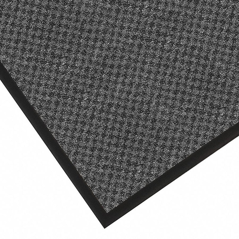 Notrax 145S0046CH - Carpeted Entrance Mat Gray 4ft. x 6ft.