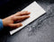 Scotch-Brite Sanding Hand Pad, 9 in Length, 6 in Width, Non-Woven, Aluminum Silicate - 7445