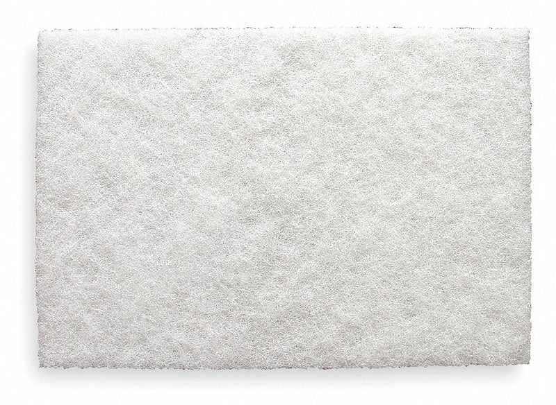 Scotch-Brite Sanding Hand Pad, 9 in Length, 6 in Width, Non-Woven, Aluminum Silicate - 7445