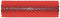 Tornado Cylindrical Cleaning, Scrubbing Floor Machine Brush for 16" Machine Size, Red - K57621250