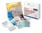 First Aid Only Biohazard Spill Kit, 1 Use, 2-1/2 x 8-3/8 x 9 in, Carrying Case - 3XKW9
