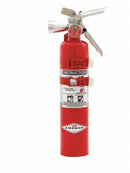 Amerex Fire Extinguisher, Halotron, HydroChloroFluoroCarbon, 2.5 lb, 2B:C UL Rating - B385TS