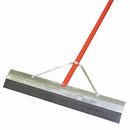 Tough Guy 36 inW Straight Neoprene Floor Squeegee With Handle, Black/Red - 3ZHP5
