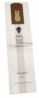 Tough Guy Vacuum Bag, Paper, 1-Ply, Standard Bag Filtration Type, For Vacuum Type Upright Vacuum - 3ZJL2