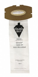 Tough Guy Vacuum Bag, Paper, 2-Ply, Standard Bag Filtration Type, For Vacuum Type Canister Vacuum - 3ZJL3