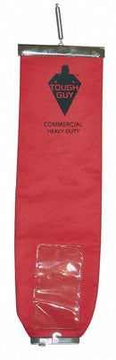 Tough Guy Vacuum Bag, Cloth, 2-Ply, Standard Bag Filtration Type, For Vacuum Type Upright Vacuum - 3ZJL6