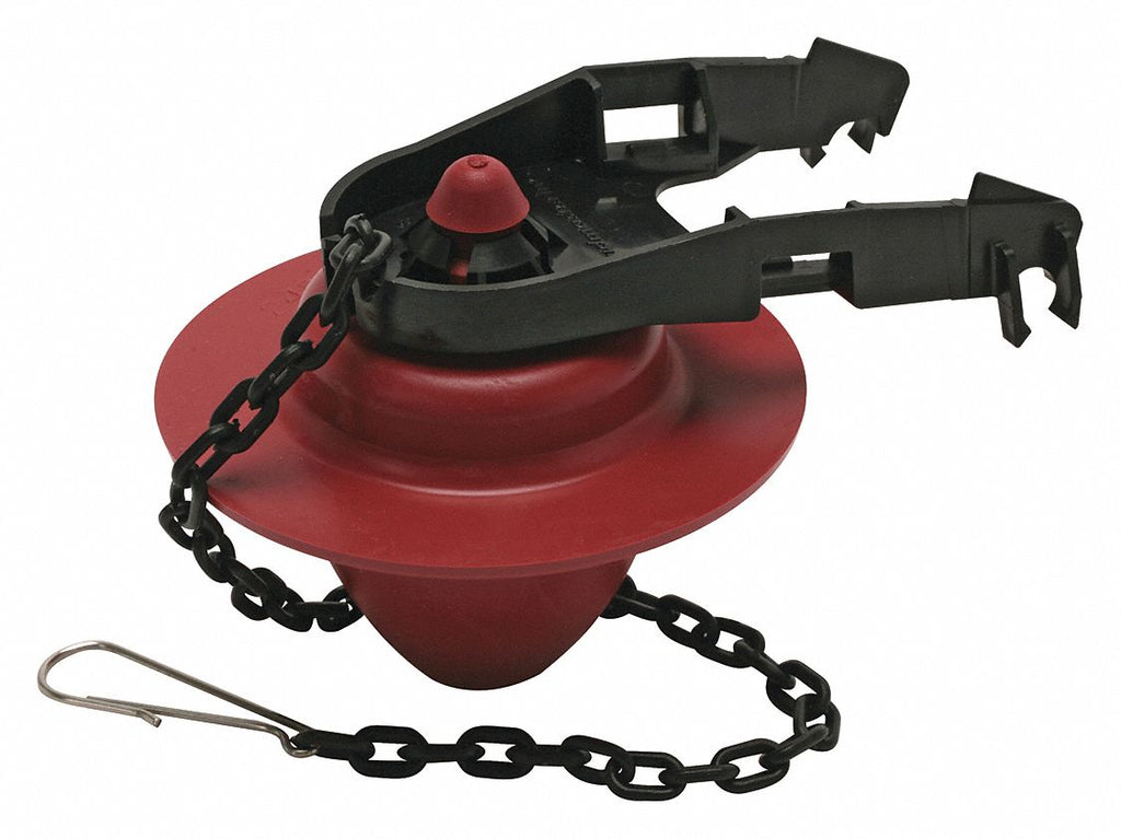 Fluidmaster 501P21G - Toilet Flapper Rubber Red/Black 2-1/4