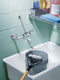 Moen Straight Service Sink Faucet, Lever Faucet Handle Type, 2.20 gpm, Chrome - 8230