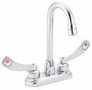 Moen Chrome, Gooseneck, Bar Faucet, Manual Faucet Activation, 1.50 gpm - 8278