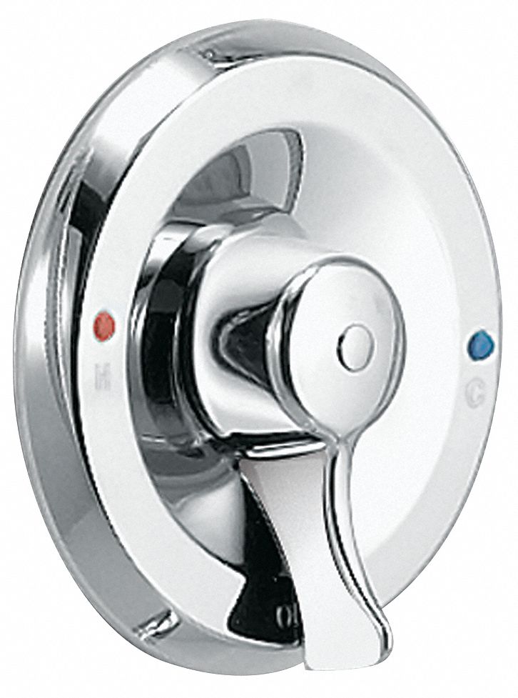 Moen Shower Trim Kit, Chrome Finish, For Use With Moen Valves, 1/2" Connection - 8370