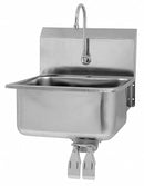 Sani-Lav Stainless Steel Hand Sink, With Faucet, Wall Mounting Type, Stainless - 525L