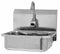 Sani-Lav Stainless Steel Hand Sink, With Faucet, Wall Mounting Type, Stainless - ESB2-605L
