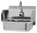 Sani-Lav Stainless Steel Hand Sink, With Faucet, Wall Mounting Type, Stainless - ES2-607L