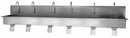 Sani-Lav Stainless Steel Wash Station, With Faucet, Wall Mounting Type, Stainless - 512WSL