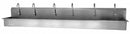 Sani-Lav Stainless Steel Wash Station, With Faucet, Wall Mounting Type, Stainless - 512WAL