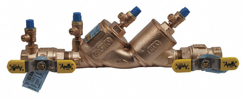 Apollo Double Check Valve Assembly, Lead Free Bronze, Apollo 4ALF-100 Series, FNPT Connection - 4ALF107A2