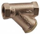 Apollo 3/8" Y Strainer, FNPT x FNPT, 0.011" Mesh, 2-11/16" Length, Lead Free Bronze - 59LF002P2
