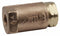 Apollo Check Valve, 3/8 in, Single, Inline Ball Cone, Bronze, FNPT x FNPT - 61LF10201