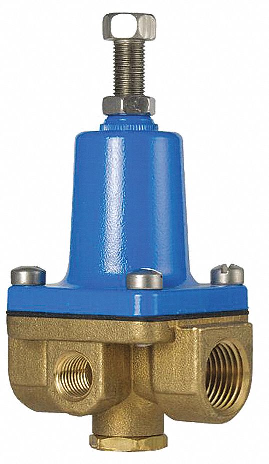 Watts Pressure Regulator, Lead Free Brass, 20 to 175 psi - 1/2 LF263AP 20-175