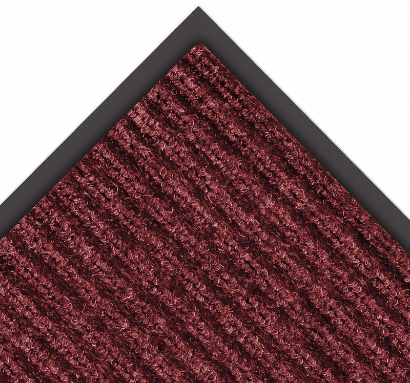 Notrax 109S0048RB - Carpeted Entrance Mat Red/Black 4ftx8ft