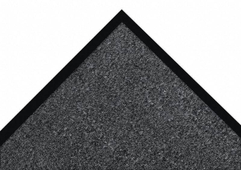 Notrax Indoor Entrance Mat, 4 ft L, 3 ft W, 5/16 in Thick, Rectangle, Charcoal - 130S0034CH