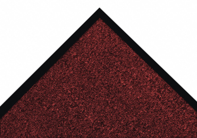 Notrax 130S0034RB - Carpeted Entrance Mat Red/Black 3ftx4ft