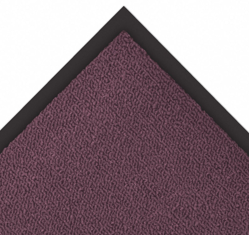 Notrax 141S0036BD - Carpeted Entrance Mat Burgundy 3ft.x6ft.