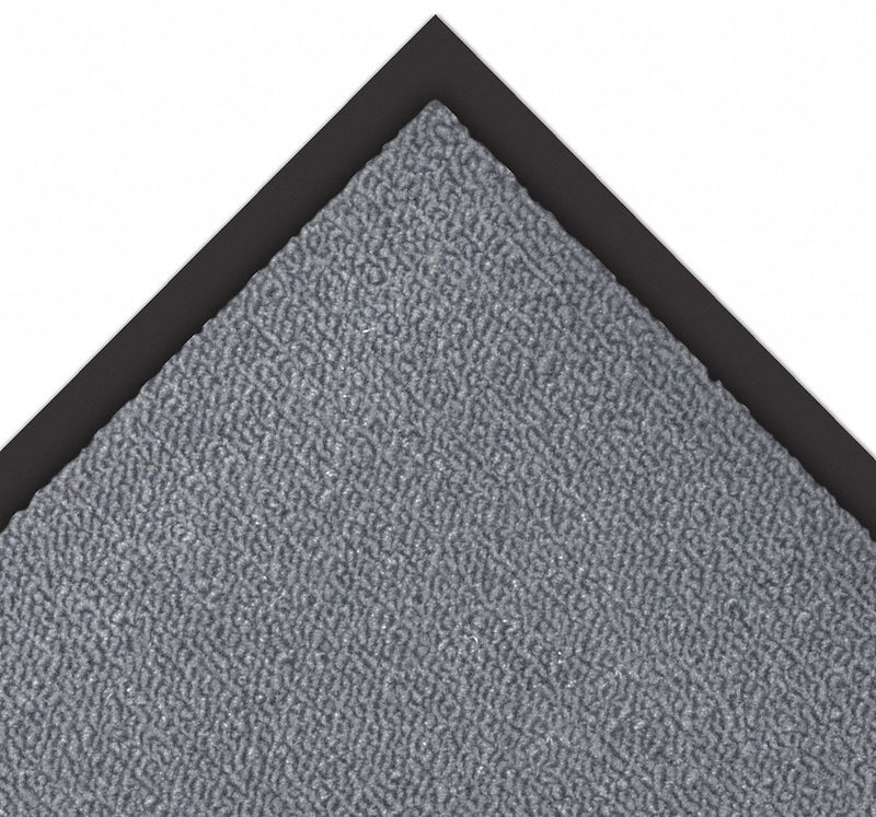 Notrax 141S0036GY - Carpeted Entrance Mat Gray 3ft. x 6ft.